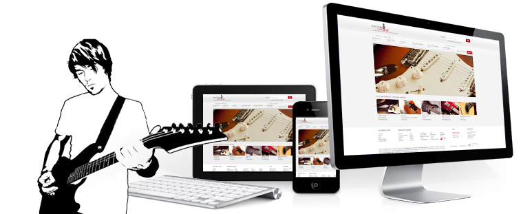 Guitar Expose - Web Design & Development